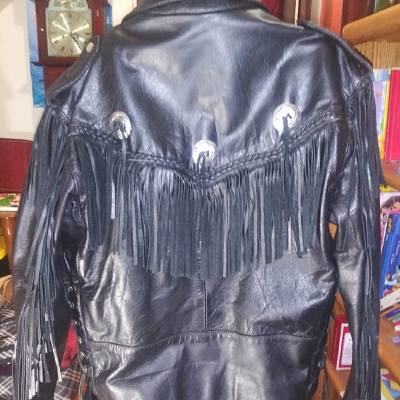 Mens Unix Leather Coat and Chaps - Picture 3 of 8